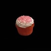 Diamond Raspberry Cupcake